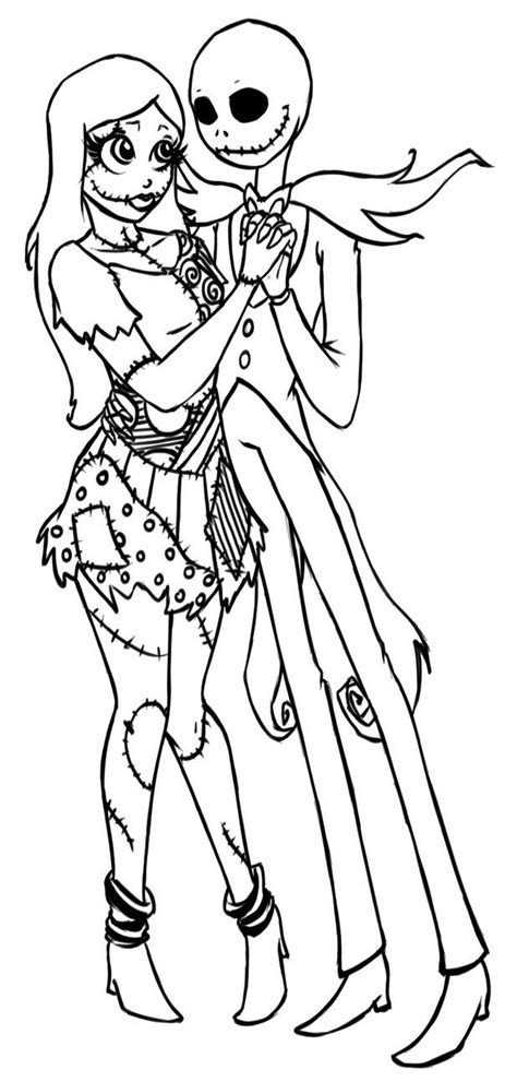 Free The Nightmare Before Christmas Coloring Pages, Download Free The