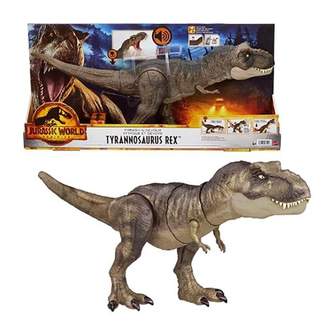 Dinosaurio De Juguete Mattel Jurassic World Tyrannosaurus Rex Thrash N