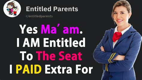 R EntitledParents Entitled Mom Tries To Steal My Preselected Seat YouTube