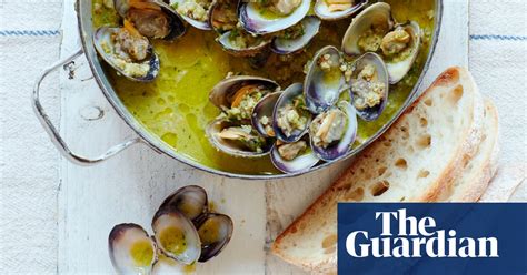 Thomasina Miers Recipe For Clams With Wild Garlic And Nut Picada