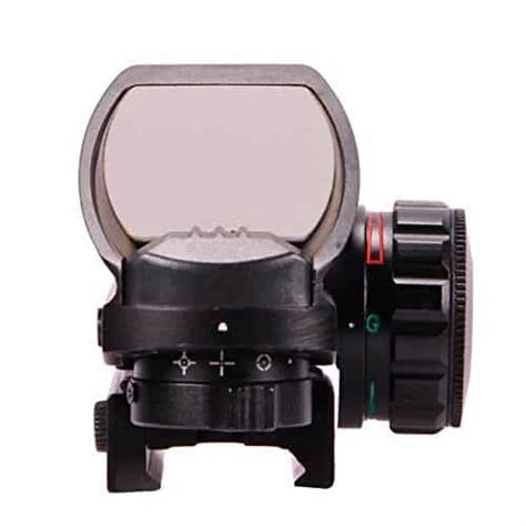 Uuq® Tactical Holographic Red Green Reflex Scope Sight 4 Reticles