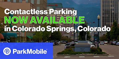 Contactless Parking In Colorado Springs Parkmobile