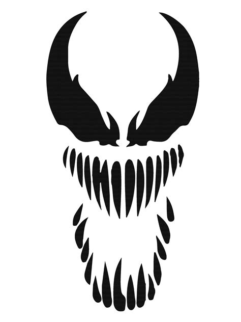 Venom Logo Stencil
