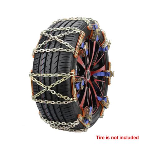 Snow Chain Skid Tire Snow Chains Emergency Traction Car Snow Tyre