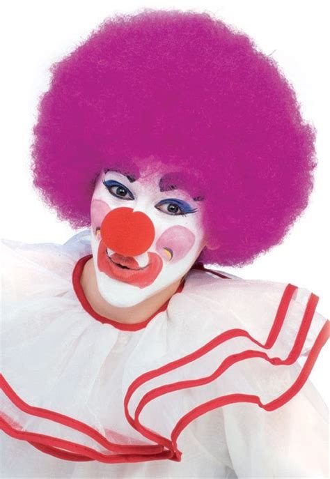 Purple Clown Wig