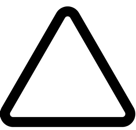 Triangle With Rounded Corners Duplicate