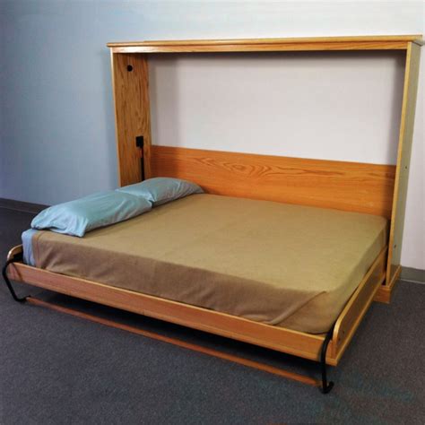 Give your bed a guest without sacrificing comfort. Adorable Design of Fold Up Wall Bed for Small Bedroom ...