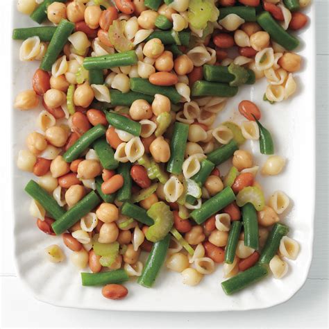 Three Bean Pasta Salad Recipe And Video Martha Stewart