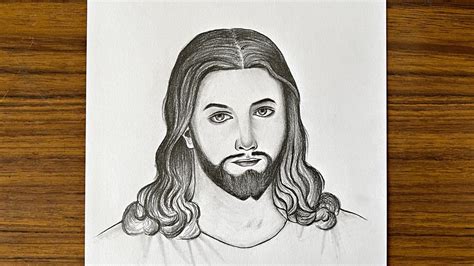 How To Draw Jesus Christ Jesus Drawing Easy Drawings Step By Step