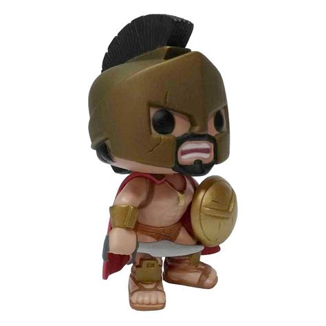 Funko Pop Movies 300 King Leonidas Figure Número 16 Loose Sem Caixa