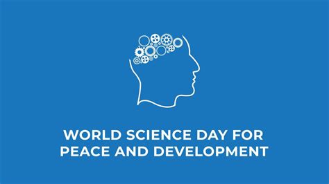 World Science Day For Peace And Development Vector Illustration
