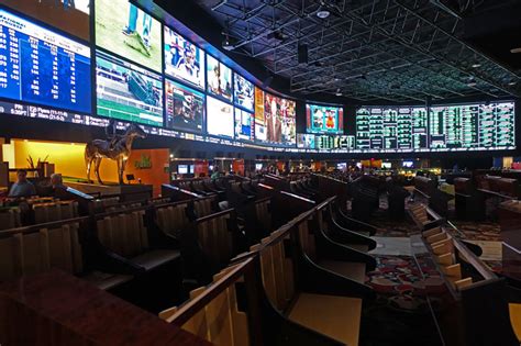 Topgolf las vegas is not exactly a sports bar but if you were a sports bar this is what you would want to be when you grew up. Westgate Las Vegas Resort & Casino Sportsbook LED Video wall