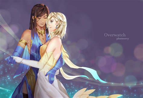 Pharah And Mercy Overwatch Pharah Mercy Overwatch Mercy Fanart Mercy And Pharah Soldier 76