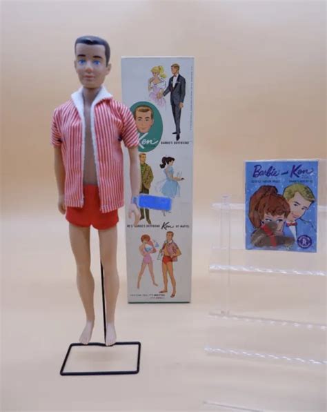 Vintage Barbie Ken Straight Legs Doll W Wrist Tag Made In Japan