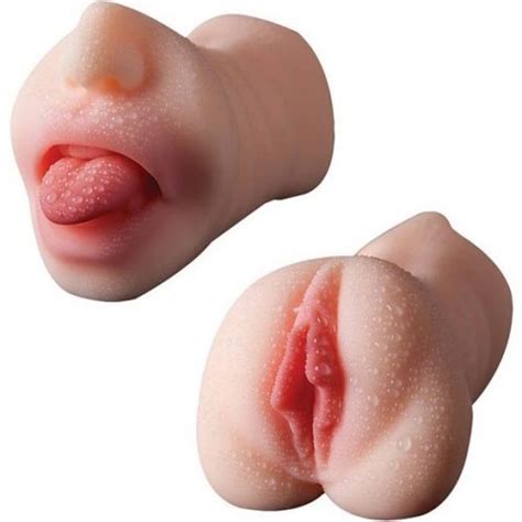 Man Eater Pussy Mouth Dual Entry Masturbator Sex Toy Hotmovies