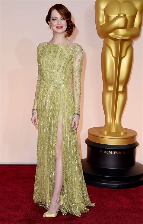 Emma Stone Oscars Red Carpet 2015 Nice Dresses Fashion Dresses