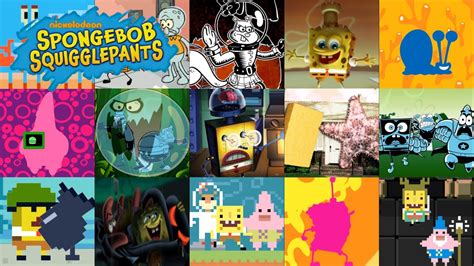 Spongebob Squigglepants All 110 Nanogames 4k Youtube