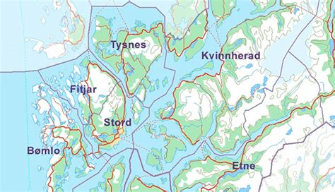 Kommunen grenset i nord til bergen og samnanger.i øst, på den andre siden av fusafjorden, fusa kommune, og sør for bjørnafjorden var tysnes kommune. Bømlo, Fitjar, Stord og Tysnes - eller berre Stord og ...