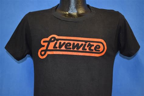 Jaren 80 Livewire Nickelodeon T Shirt Small Etsy Nederland