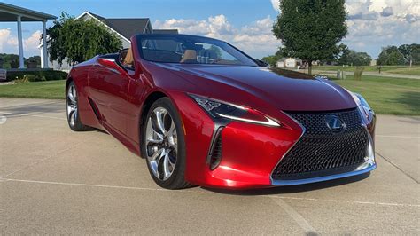2021 Lexus Lc 500 Convertible Takes The Brands Style To New Heights