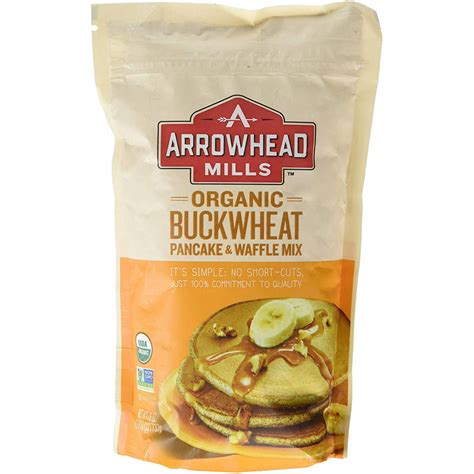 Arrowhead Mills Organic Buckwheat Pancake And Waffle Mix 26 Oz