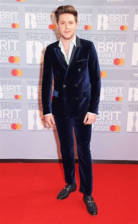Niall Horan From Brit Awards 2020 Red Carpet Arrivals Red Carpet