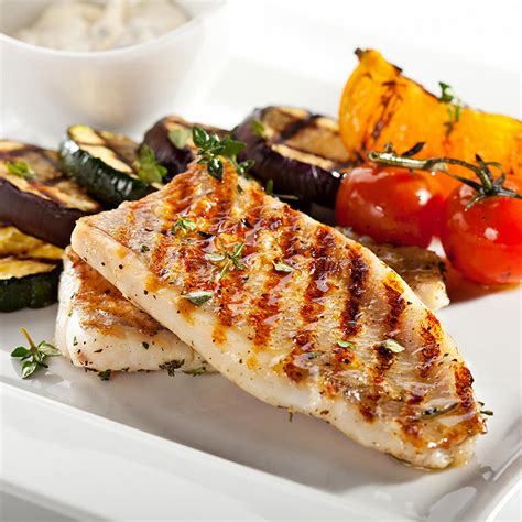Recette Pavés de truite grillés à la crème de moutarde