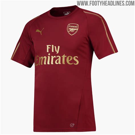 Best And Last By Puma Classy Arsenal 2018 19 Training Jerseys Released