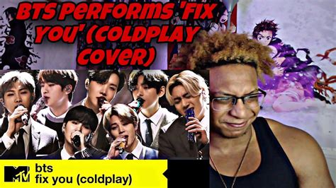 Bts Performs Fix You Coldplay Cover Mtv Unplugged Presents Bts