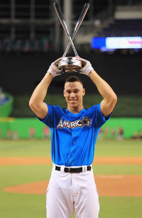 Mlb Yankees Rookie Aaron Judge Wins Home Run Derby Hits Roof And Smashes 500 Footers