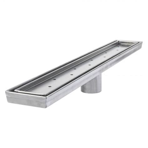 Marine Grade 316 Stainless Steel Linear Shower Drain Trench And Grate