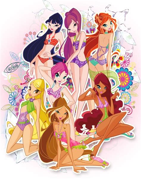 Chica Anime Manga Summer Time Beach Winx Magic Les Winx Bloom Winx Club Fairy Images