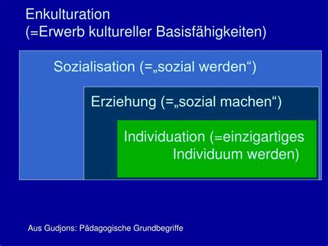 ppt grundbegriffe der pädagogik bildung sozialisation erziehung powerpoint presentation
