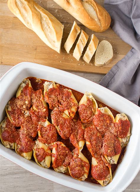 Stuffed Shells With Ground Beef And Cheese Nifty Mom