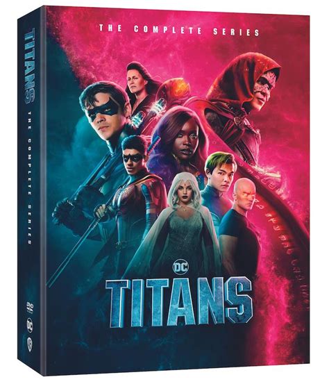 Titans Complete Series Dvd Box Art1 Superman Homepage