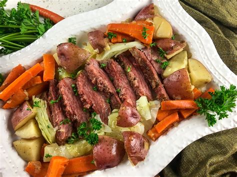 Instant pot corned beef and cabbage transforms traditional ingredients into a tender and flavorful pressure cooker meal. Instant Pot Corned Beef and Cabbage Without Beer - Hello Nature