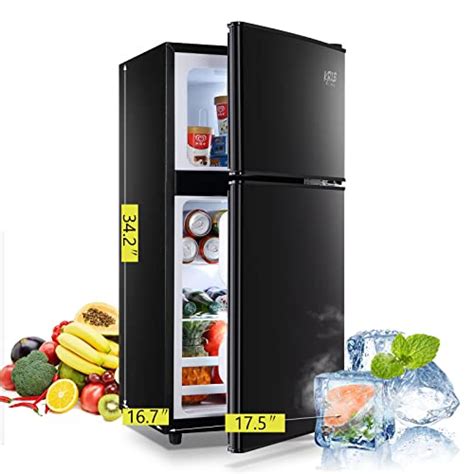 Krib Bling Compact Refrigerator 35cuft Mini Fridge With Freezer 2
