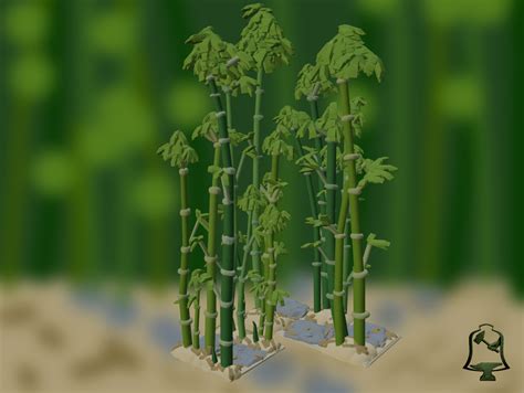 Download Stl File Openfoliage Bamboo Path Set • 3d Printing Model ・ Cults
