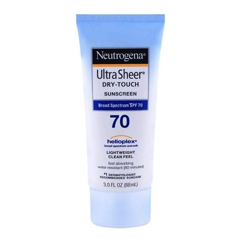 Order Neutrogena Ultra Sheer Dry Touch Sunscreen Spf 70 88ml Online