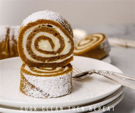 **for an updated post with this recipe, including reader tips, click here! Easy Pumpkin Roll Recipe - Cook Clean Repeat