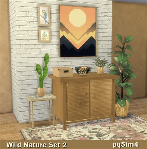 Wild Nature Set 2 At Pqsims4 Sims 4 Updates