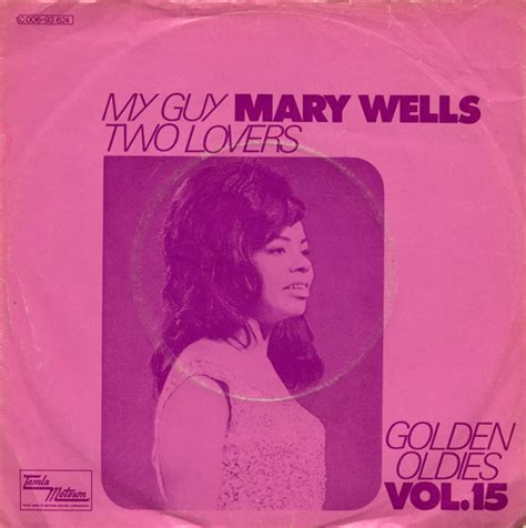 Mary Wells My Guy Two Lovers 1972 Vinyl Discogs