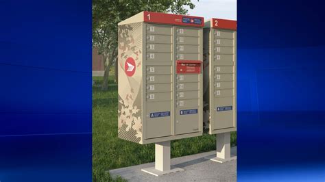 community mailbox design unveiled as canada post prepares to phase out door to door delivery