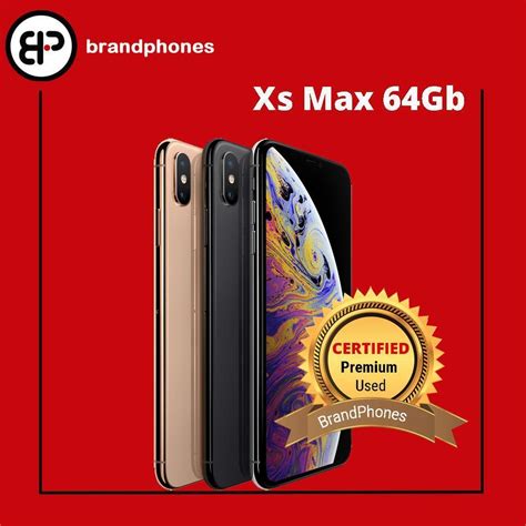 Iphone Xs Max 64gb Brandphonesit