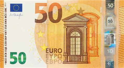 50 = 12 + 72 = 52 + 52. 50 Euro new Europa series - Counterfeit money detection ...