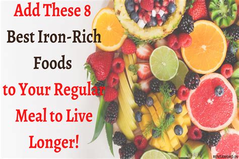 Add These 8 Best Iron Rich Foods To Your Regular Meal To Live Longer