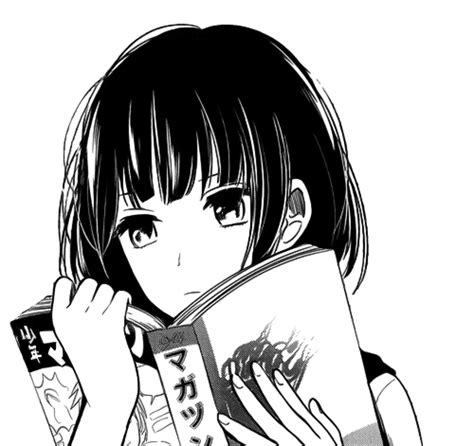 Manga Girl Reading Anime Profile Pics ヾ⌐ ノ♪ Pinterest 黒髪 キャラ