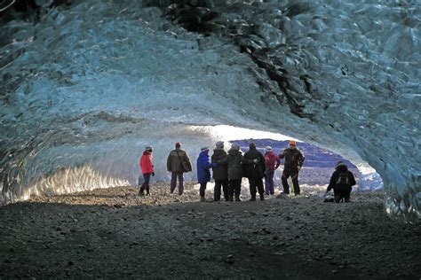 Treasure Iceland Crystal Blue Ice Cave Discovery Blue Iceland
