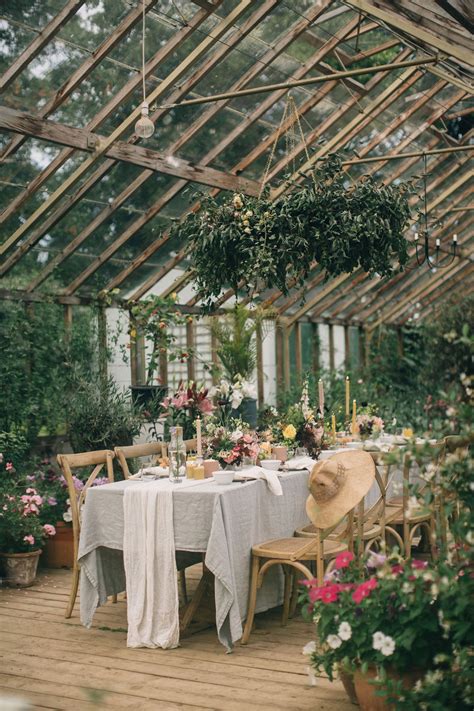 Wisconsin's most enchanting garden wedding site. Secret Garden Wedding Inspiration at an 18th Century Irish Greenhouse | Green Wedding Shoes