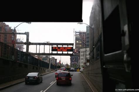 Exiting The Holland Tunnel And Emerging In Manhattan New York City